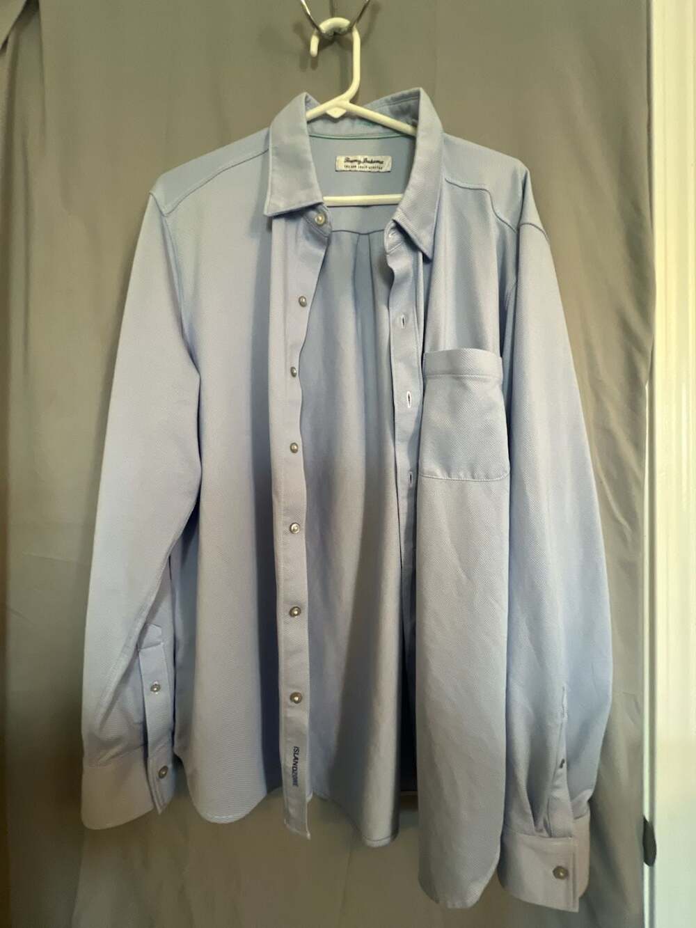Tommy Bahama IslandZone The San Lucio Stretch Long Sleeve Button-Up Shirt.